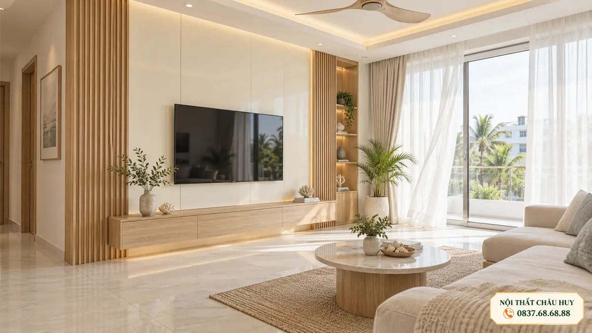 Thi công tấm ốp tường trần nhựa tại Cửa Lò