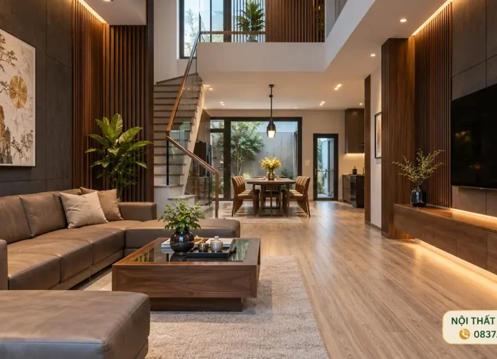 Thi công tấm ốp tường trần nhựa tại Hồng Lĩnh Hà Tĩnh