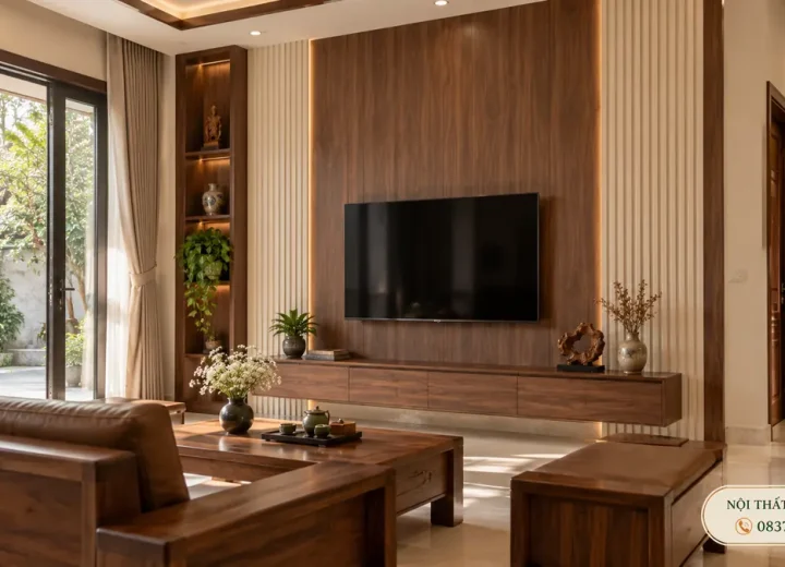 Thi công tấm ốp tường trần nhựa tại Nam Đàn