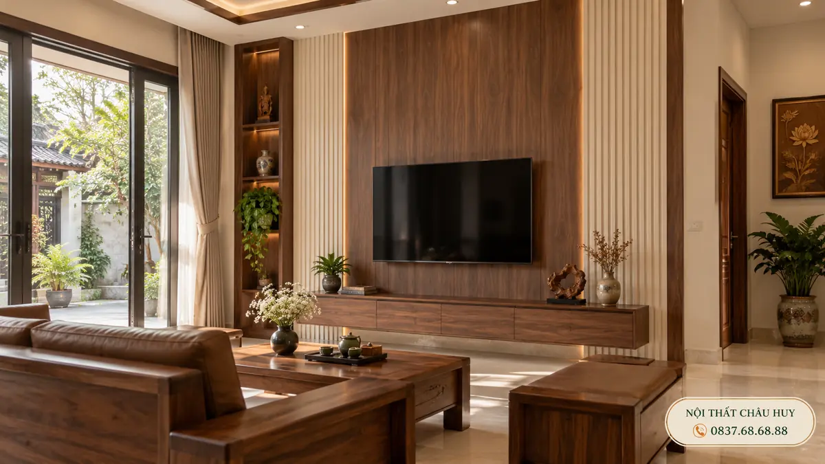 Thi công tấm ốp tường trần nhựa tại Nam Đàn