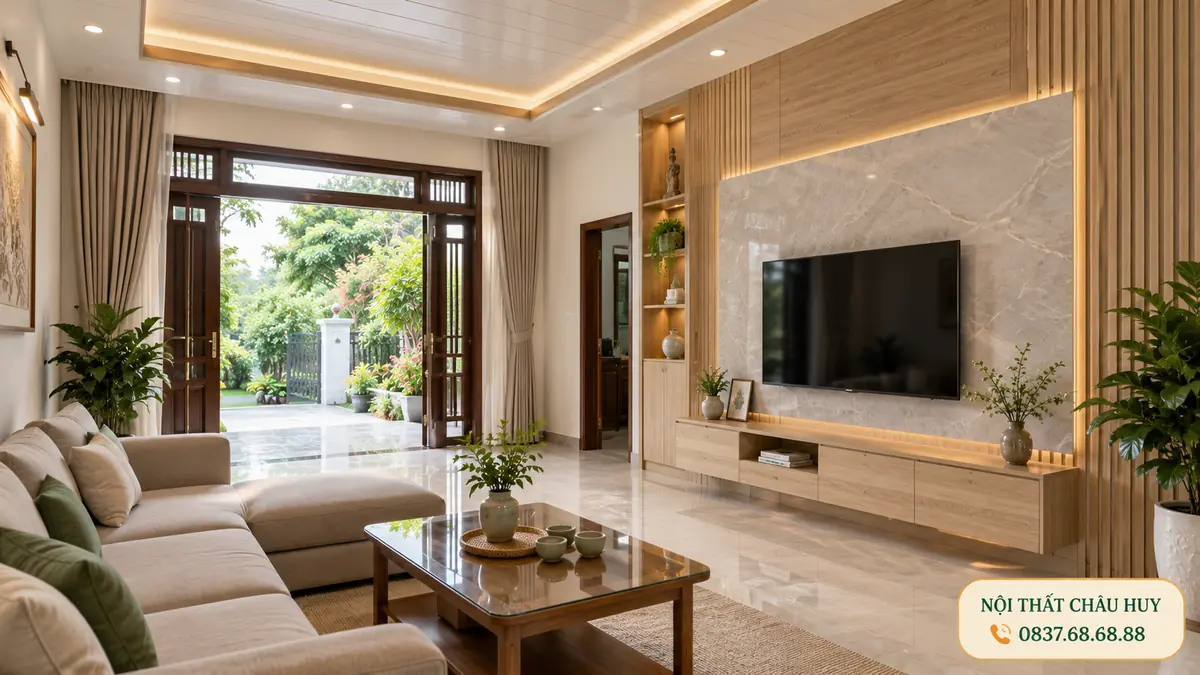 Thi công tấm ốp tường trần nhựa tại Nghi Xuân Hà Tĩnh