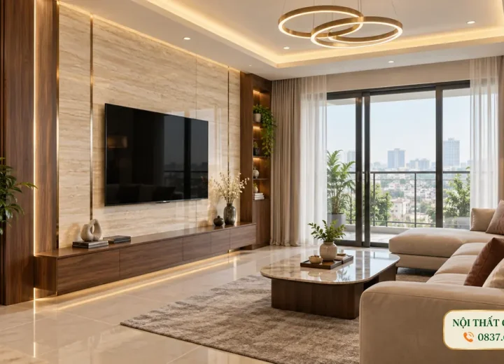 Thi công tấm ốp tường trần nhựa tại Thành Vinh