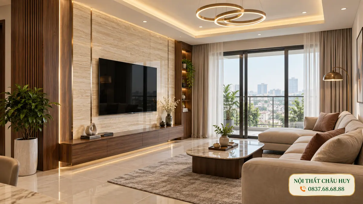 Thi công tấm ốp tường trần nhựa tại Thành Vinh